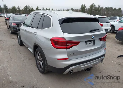2021 BMW X3 xDrive30I из США, поврежденный, VIN 5UXTY5C05M9E47635